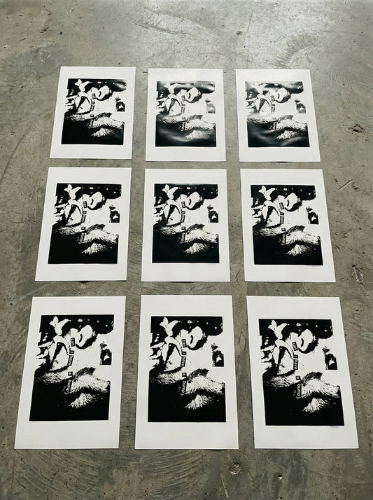 Can I Have A Bump Signed ScreenPrint