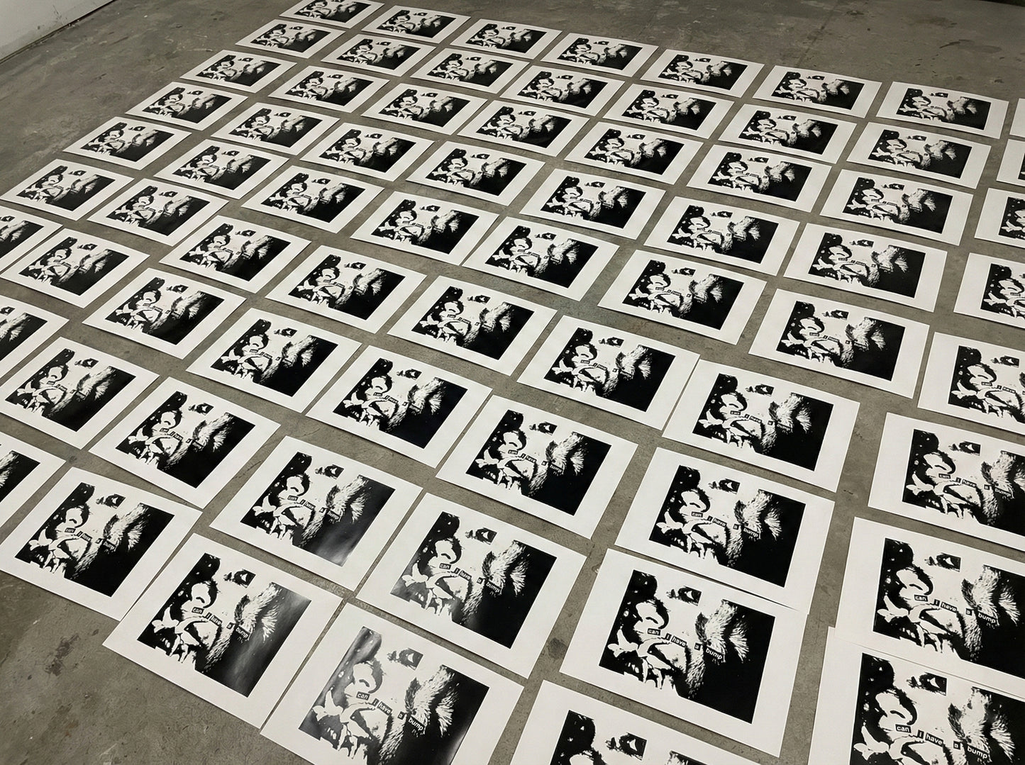 Can I Have A Bump Signed ScreenPrint