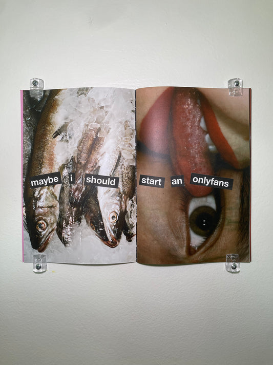 Party Zine w/ DIY Stickers