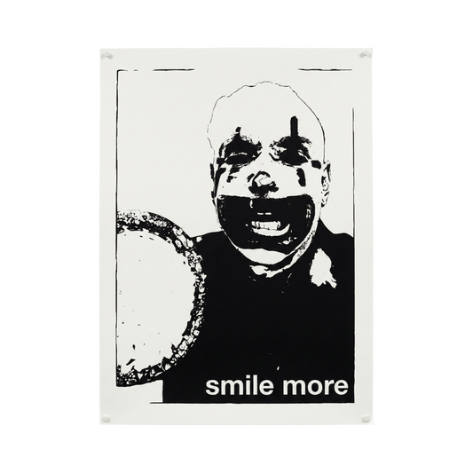 Smile More Signed Print
