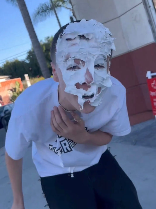 Smile More White Tee