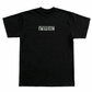 Silver Logo Tee Black