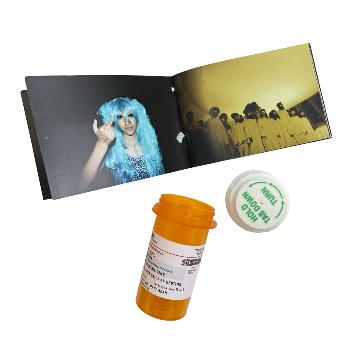 Cocktail Zine — Photobook in a Pill Bottle