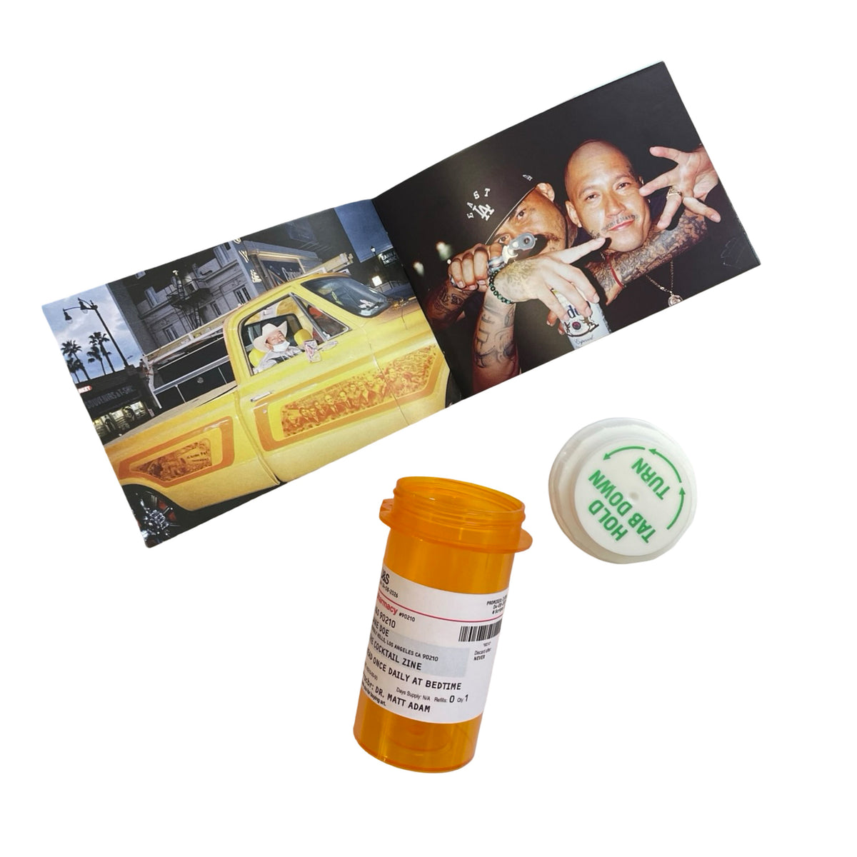 Cocktail Zine — Photobook in a Pill Bottle