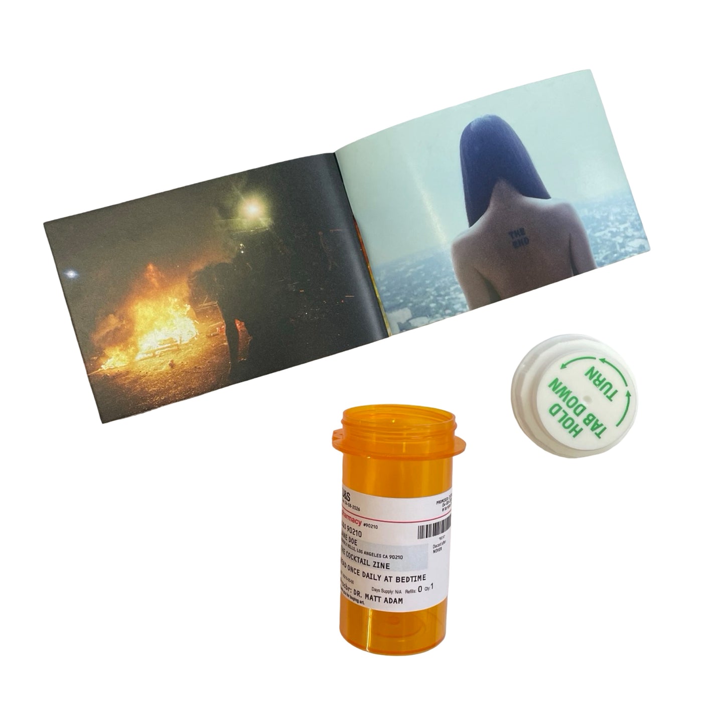 Cocktail Zine — Photobook in a Pill Bottle